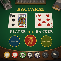 Betista - Jeu de table Baccarat